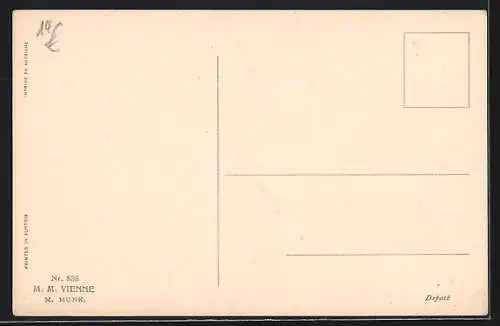 Künstler-AK Herr hilft einer Dame aus einem Auto