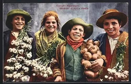 AK Costumi Napolitani, Venditori di agli e cipolle