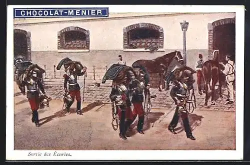 AK Chocolat-Menier, Sortie des Écuries