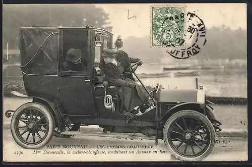 AK Paris, Les Femmes Chauffeur, Mme Decourcelle