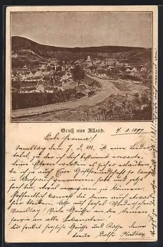 AK Alland, Partie am Ortseingang