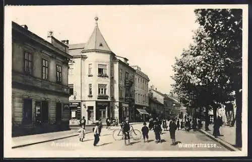 AK Amstetten, Geschäfte in der Wienerstrasse