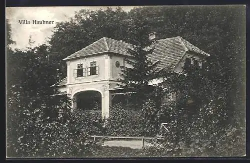 AK Sieghartskirchen, Kronstein bei Rekawinkel, Restaurant Villa Haubner, Bes. Karl Haubner