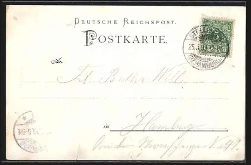 AK Langenfelde / Eimsbüttel, Gasthaus Zum Forsthause, Bes. D. Ramke
