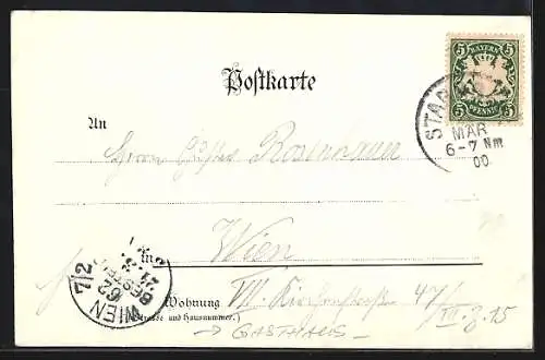 AK Starnberg, Gasthaus Apotheker Alm, Inh. A. Proschek