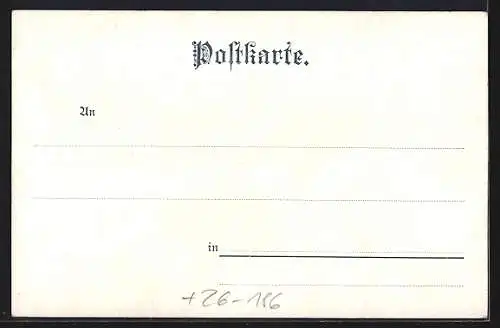 Künstler-AK Tettnang, Totalansicht, Marktplatz
