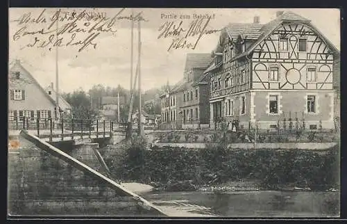 AK Faurndau, Partie zum Bahnhof