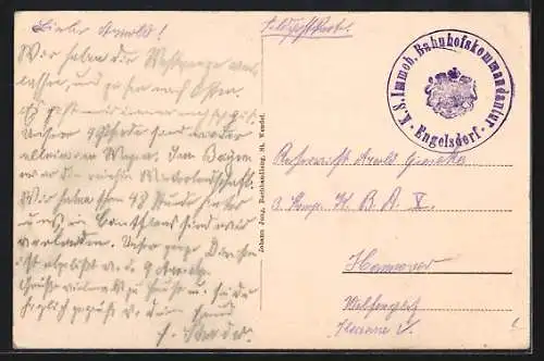 AK St. Wendel, Kinder in der Balduinstrasse mit Geschäft Heinrich Bindhammer