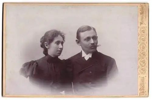 Fotografie Th. Backens, Marne, Paarporträt