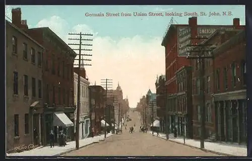 AK St. John /N. B., Germain Street from Union Street, looking South