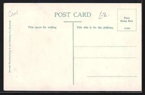 AK Fort William /Ont., Victoria Ave. with tramway