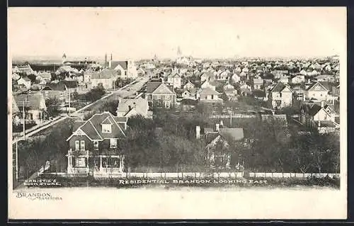 AK Brandon /Manitoba, Residential Brandon, looking East