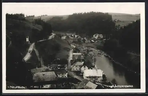 AK Neufelden i. M., Ortsansicht mit Unternberg