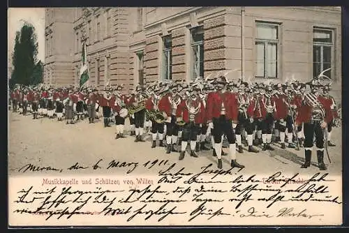 AK Wilten, Musikkapelle und Schützen