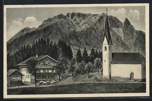 AK Ebbs bei Kufstein, Gasthaus St. Nikolaus, Bes. Nikolaus und Maria Markl