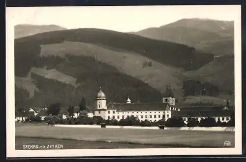 AK Seckau, Panorama mit Zinken