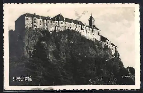 AK Riegersburg /Stmk., Hochburg mit Eselsteig