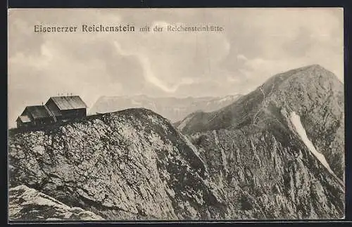 AK Eisenerz, Eisenerzer Reichenstein mit Reichensteinhütte