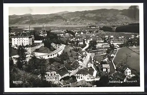 AK Judenburg /Steiermark, Totalansicht aus der Vogelschau