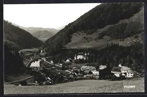 AK Türnitz /N.-Oe., Freiland, Panorama aus der Vogelschau