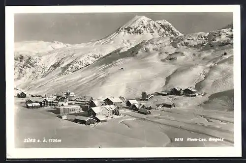 AK Zürs, Gesamtansicht im Winter