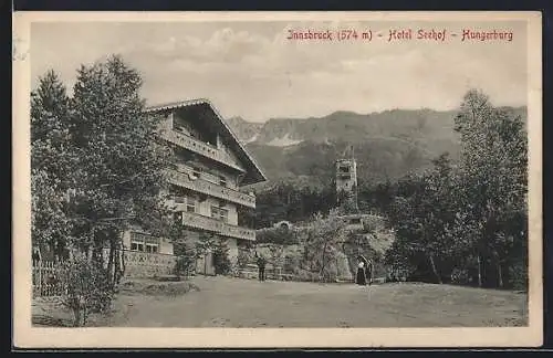 AK Innsbruck, Hotel Seehof, Hungerburg