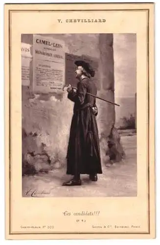 Fotografie Goupil et Cie., Paris, Gemälde: Ces candidats !!!, nahc V, Chevilliard