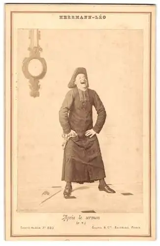 Fotografie Goupil et Cie., Paris, Gemälde: Apres le sermon, nach Herrmann-Leo