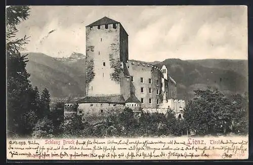 AK Lienz /Tirol, Schloss Bruck