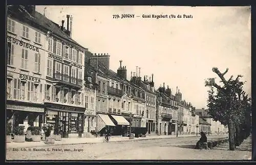 AK Joigny, Quai Ragobert, Vu du Pont