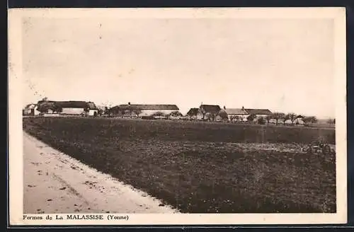 AK Mailly-le-Château, Fermes de La Malassise