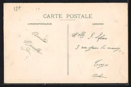 AK Lézinnes, Bureau de Poste et Banque Nationale