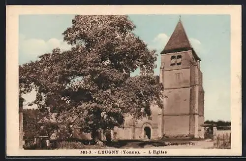 AK Leugny /Yonne, L`Église