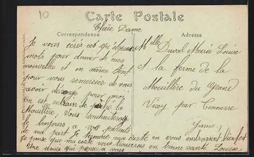 AK Laroche-Migennes, La Gare, vue extérieure