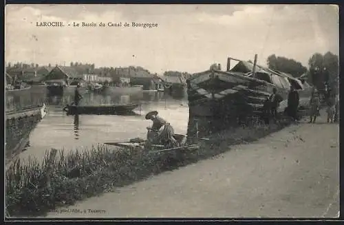 AK Laroche, Le Bassin du Canal de Bourgogne