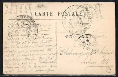 AK Joigny /Yonne, Pont et Vue sur l`Yonne