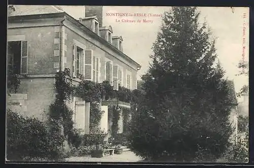 AK Montigny-la-Resle /Yonne, Le Château de Merry