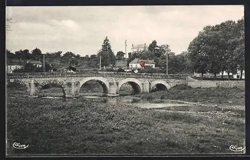 AK Guillon /Yonne, Le Pont sur le Serein