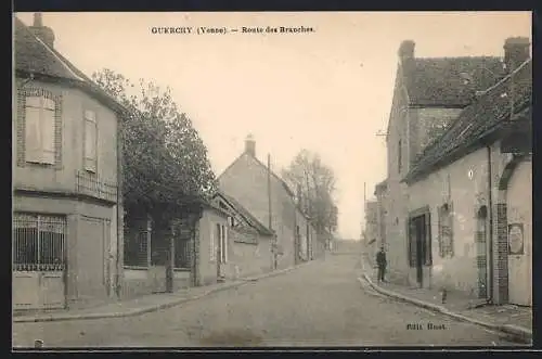 AK Guerchy /Yonne, Route des Branches