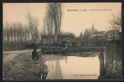 AK Guerchy /Yonne, Les Bords du Ravillon