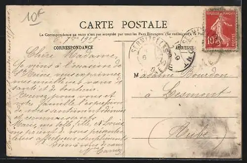 AK Givry, Vue générale prise de la Grande Route Nationale