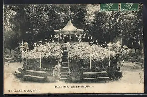 AK Saint-Bris, Jardin et Bal Givaudin