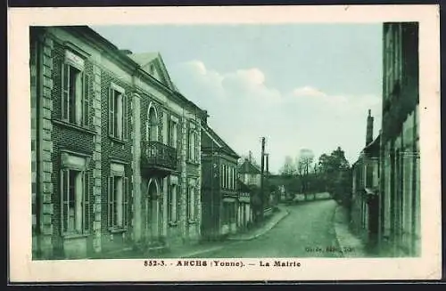 AK Arces /Yonne, La Mairie