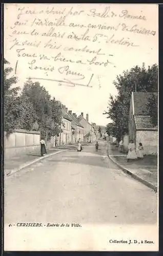 AK Cerisiers, Entrée de la Ville