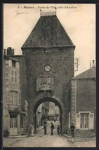 AK Noyers, Porte de Ville, côté d`Avallon