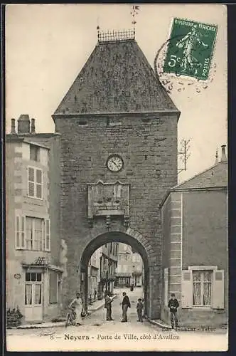 AK Noyers, Porte de Ville, côté d`Avallon
