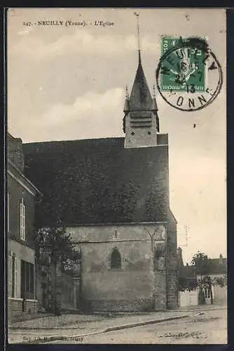 AK Neuilly /Yonne, L`Église