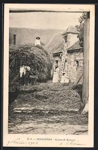 AK Serbonnes, Retour de Moisson