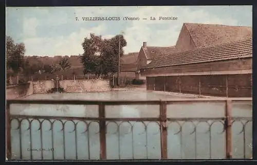 AK Villiers-Louis /Yonne, La Fontaine