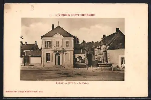 AK Bussy-en-Othe, La Mairie